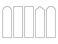 blank bookmark template bookmark template pinte