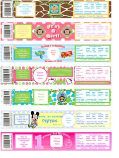 baby jar labels