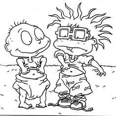 rugrats coloring pages | free printable rugrats coloring pages ... - Rugrats Characters Coloring Pages rugrats coloring pages | free printable rugrats coloring pages ... - Rugrats Characters Coloring Pages