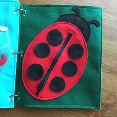 Toddler Holiday Shopping Felt Game Halloween Pumpkin Quiet Book Page ThePinkPenguinShop Quiet Books Travel Activity Educational