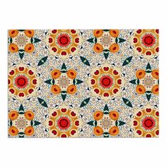40 x 30 Fleece Blanket Kess InHouse Juan Paolo Enjoy The Little Things Orange Vintage Throw