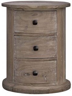 56 Best Side Tables Images On Pinterest Nightstands And Bedside Solid Wood Oak Round Drum Chest Of Drawers Bedside Drawer Livingroom Furniture