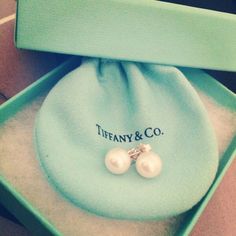 152 Best Pearl Earrings Images On Pinterest Jewelry Real Pearl Earrings With Not Metal Studs Necessarily Tiffany Necklace