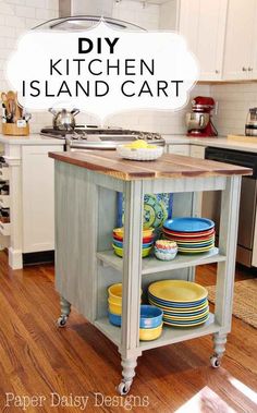 Kitchen Island Table Diy diy kitchen island free plans! | mobile kitchen island, tutorials Kitchen Island Table Diy diy kitchen island free plans! | mobile kitchen island, tutorials