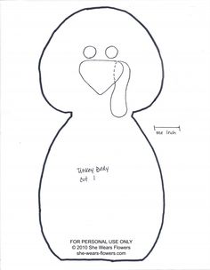 Hand Turkey Template - FREE DOWNLOAD
