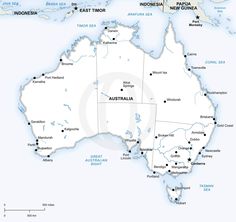 21 best maps of australia continent regions countries images on