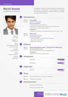 Pin By Kreator Cv Interviewme Szablony Cv I Cv Na Zamówienie On