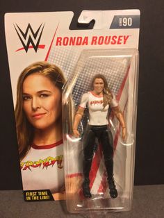 MOC SEALED 2018 MATTEL WWE SERIES #90 RONDA ROUSEY WRESTLER 7/" ACTION FIGURE