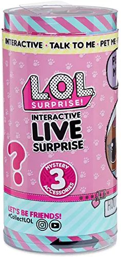 L.O.L Interactive Live Pet LOL Mystery Realistic Sounds MGA CHOP Surprise