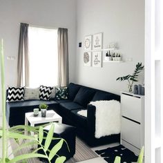 Sofa Minimalis Untuk Ruang Tamu Kecil Dengan Meja Ikea Desain Ruang Tamu Sederhana