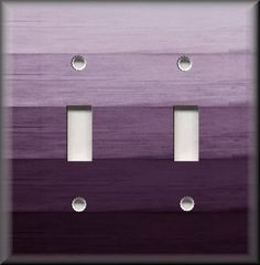 Various Sizes Offered Purple Ombre Birds Light Switch Cover