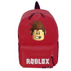 HOT Roblox game School Bags Backpack teenagers Kids Boys Unisex Laptop Bags