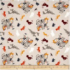 100/% Cotton Patchwork Fabric Springs Creative Disney Lion Guard Wild Adventures
