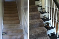 83 Best Staircase Makeovers Images Stairs Banisters Bat Staircase Makeover Ideas Like Painted Stairs