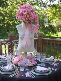 breast cancer paper plates and tablecloths Breast cancer paper plates and tablecloths