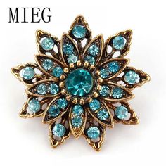 ZOH Classic Rhinestone Crystal Elegant Vivid Design Party Owl Brooch Pin Wedding Corsage