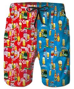 Green Leopard Print Animal Quick Dry Elastic Lace Boardshorts Beach Shorts Pants Swim Trunks Swimsuit with Pockets.