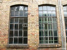Alte Fabrik mit Backsteingebäuden in Offenbach am Main in Hessen ... Alte Fabrik mit Backsteingebäuden in Offenbach am Main in Hessen ...