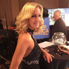 Color block dresses worn by lara spencer on gma Color block dresses worn by lara spencer on gma