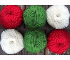 Afghan Macram\u00e9 Wool Yarn; Worsted Currant Red Natural Wool Yarn; Crocheting Knitting Aran