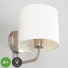Maxmer Lampada da Parete a LED Dimmerabile 5W Stile Moderno Applique da Parete Interni per Decorazione Camera da Letto Soggiorno Cucina Colore Bianco Maxmer Lampada da Parete a LED Dimmerabile 5W Stile Moderno Applique da Parete Interni per Decorazione Camera da Letto Soggiorno Cucina Colore Bianco