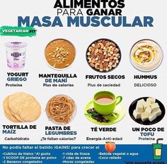 Alimentos para subir masa muscular mujeres