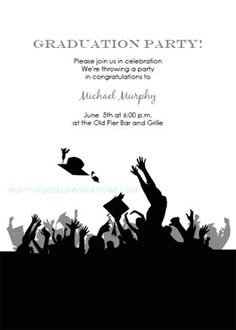 ribbon graduation free printable graduation party invitation free graduation party flyer templates