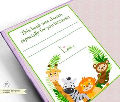 baby bookplates