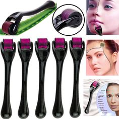 ZGTS DERMA ROLLER Dermaroller Anti Aging Titanium Micro Needles 0.2mm MD 3