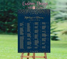 Wedding Seating Chart Poster Alphabetical Wedding Seating Chart Poster Alphabetical Gold Polka Dots Us Wc0203b