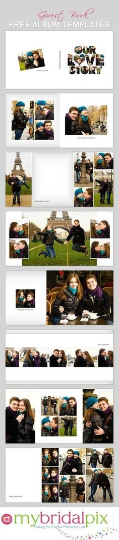FInd all your needs for a DIY #wedding #album at wwwmybridalpix - free album templates FInd all your needs for a DIY #wedding #album at wwwmybridalpix - free album templates