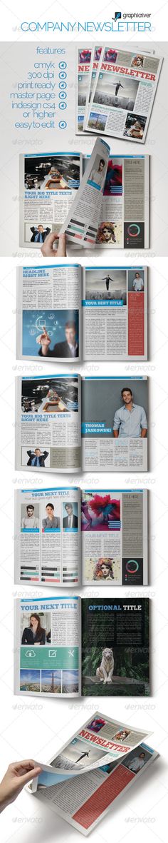 Business Newsletter A4 Newsletter templates, A4 and Template - business newsletter Business Newsletter A4 Newsletter templates, A4 and Template - business newsletter