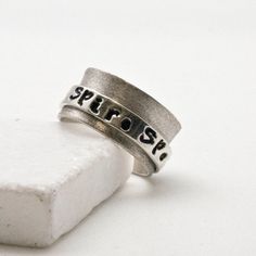 Dum Spiro Spero Men S Ring Dum Spiro Spero Men S Ring