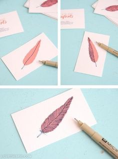 29 Best Unique Business Cards Images On Pinterest Diy Business Card Design Crafts Do It Yourself Art Tips Ideas