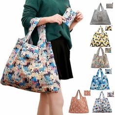 Cartoon Animal Foldable Folding Shopping Tote Reusable Eco Bag waterproof shopping bag£¨Green frog£© The hook color is random Folding shopping bags R SODIAL Cartoon Animal Foldable Folding Shopping Tote Reusable Eco Bag waterproof shopping bag£¨Green frog£© The hook color is random Folding shopping bags R SODIAL