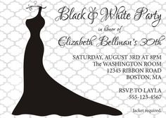 8 best black and white images black white wedding invitations all white party invitation