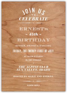 emailable birthday invitations