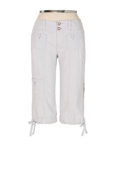 Sweatwater Mens Rugged Zip Up Cargo Metallic Chains Outdoor Pants Trousers