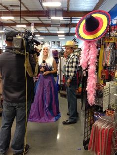 special thanks to carolina sarassa from telemundo los angeles 52 for helping southern californians find the party storeshalloween costumeslos