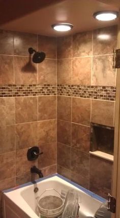 Bathroom Tiles Brown master bathroom, after: this renovated bathroom now has a Bathroom Tiles Brown master bathroom, after: this renovated bathroom now has a