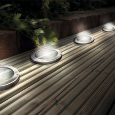 68 Best Solar Deck Lights Images Post Lighting Solar Deck Lights Led Ground Stainless Steel A Set Of Four Patio Light