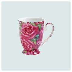 Blumenstrauß 300 ml Maxwell /& Williams Porzellan Becher Oval,Kaffee,Tee Tasse