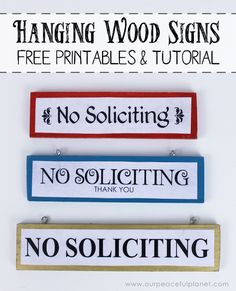 make your own signs free printable