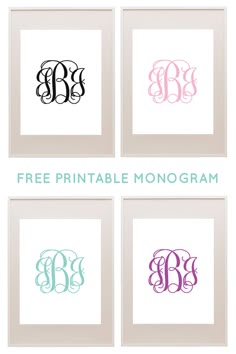 52 best free monogram images in 2018 monogram maker cricut
