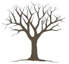 bare tree template adrianna rob pinterest