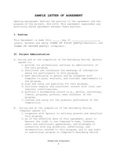 sample settlement letter