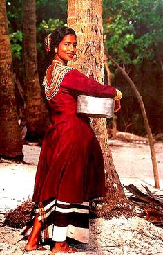 Maldivian traditional dress | Maldives Maldivian traditional dress | Maldives