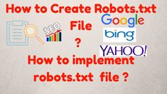 what is sitemap xml and robots txt and how to use it hindi seo