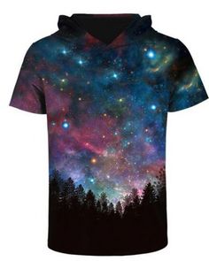 OUTER SPACE TOP SOLAR SYSTEM GALAXY PLANETS FANTASY TIE DYE T TEE SHIRT M-2XL