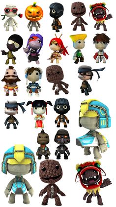 FIGURE LITTLE BIG PLANET LITTLEBIGPLANET SACKBOY UNCHARTED NATHAN DRAKE DOLL #1